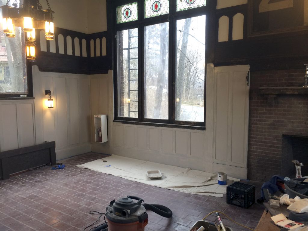 Dining Room Renovation: under construction